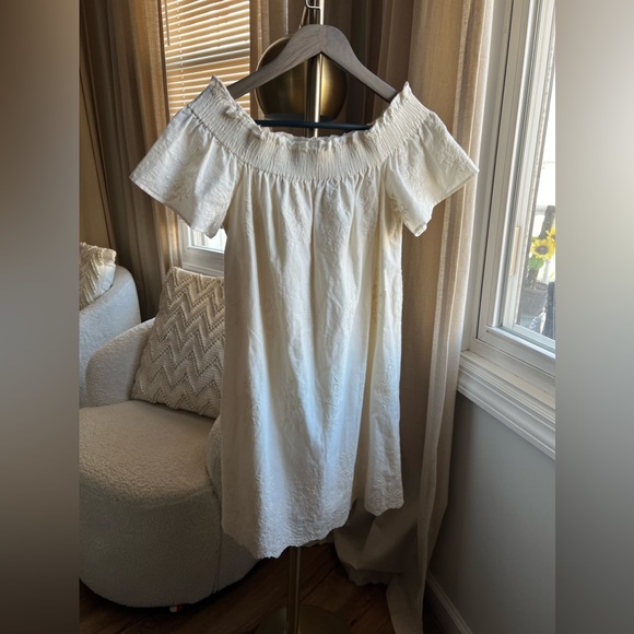 ZARA BASIC Collection Embroidered Dress | Small - Picture 2 of 8